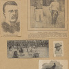 Hon. Theodore Roosevelt ; Young "Teddy" out crabbing ; Theodore Roosevelt ; [and images depicting Theodore Roosevelt as colonel, and a man--possibly Roosevelt--riding a bucking horse].