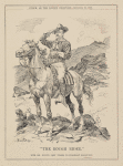 "The Rough Rider." with Mr. Punch's best wishes to President Roosevelt