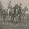 Theodore Roosevelt, the Rough Rider, [as] he appeared while giving an order at Camp Wikoff, Montauk Point, Long Island.