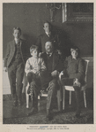 President Roosevelt and his four sons. The most recent photograph; copyright 1904, by Arthur Hewitt.