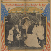 The first group photograph of Mr. Roosevelt and his entire family taken since he became president. Taken at Oyster Bay, July 1903. Quentin. President Roosevelt. Theodore, Jr. Archie. Miss Alice. Kermit. Mrs. Roosevelt. Ethel.