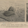 [Compilation of images, including at lower left:] President Roosevelt modeled in sand on the beach at Atlantic City