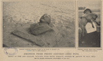 [Compilation of images, including at lower left:] President Roosevelt modeled in sand on the beach at Atlantic City