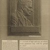 Photograph, one-half size, of artist's model just before completion.