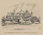 Mr. Roosevelt's summer home, Oyster Bay, Long Island.