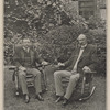 President Roosevelt and Senator Fairbanks at the president's summer home