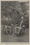 President Roosevelt and Senator Fairbanks at the president's summer home