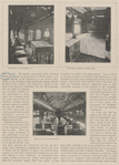 Compartment in the president's car ; The president's bedroom on special train ; Dining car on the president's special.