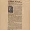 "Building the Fair" (Eugene DuBois)
