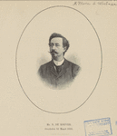 Mr. N. De Roever. Overleden 12 Mart 1893.