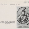 Robert Rogers, commandeur der Americaner. Engraving by Raspe c. 1790. 6 x 3 1/2 plus margins. Black and white, $10,000.