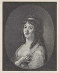 Mme. Roland. (From the portrait by Heinsius.)