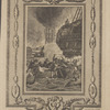 . . . Barnard's new complete authentic history of England. The celebrated Battle off Cape La Hogue, in which Admiral Rook burnt the Franch admiral's ship called the Rising Sun with twelve other large men of war, May 20, 1692