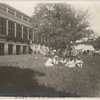 Showing the front of the Jackson House