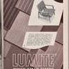 Lumite woven saran fabrics advertisement