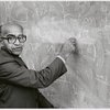 Statistician David Blackwell, professor at the University of California, Berkeley, 1982.