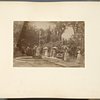 Ladies, officers and sailors near a fountain, "Venera"