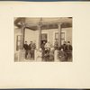 A group of military and civilian people