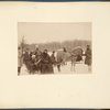 A group of men in a sledge