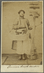 Russian brush vendor