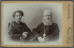 A priest and lady