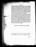 Le Comte de Limonade