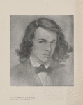D.G. Rossetti. From the portrait by himself.