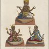 The gods of the Indian triad