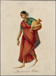 Brahmin's wife.