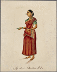 Brahmin butler's wife.