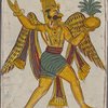 Golden-winged male figure, Garuda?