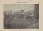 The Durdans: Lord Rosebery's home at Epsom.