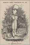 Punch's fancy portraits.--No. 34. Our "Rosebery plate