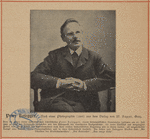 Peter Rosegger. Nach einer photographie (1903) aus dem Verlag von W. Sappé, Graz.