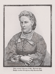 Only correct likeness of Mrs. Marietta Ball = Einzig correctes bildness von Miss Marietta Ball.