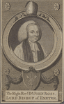 The Right Revd. Dr. John Ross, Lord Bishop of Exeter.