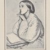 Christina Rossetti. [From a drawing by Dante Gabriel Rossetti.]