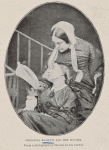 Christina Rossetti and her mother. From a photograph by the late Lewis Carroll.