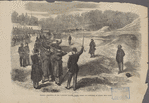 France.--Execution of the Communist leaders Rossel, Ferré and Bourgeois, at Satory, near Paris.