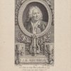 J.B. Rousseau. Né à Paris en 1669. Mort à Bruxelle en 1741. Il fut trente and ligne l'envie. Et trente and ligne de [pitie?]. Piron