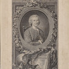 Portrait Jean-Jacques Rousseau, and book inscribed: Vitam impendere vero