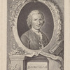 JJ Rousseau [inscribed in print:] Vitam 1m pendere vero. Il est trouvé.
