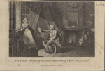 Rousseau addressing his wife immediately before his death