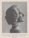 Head of Rousseau in polychrome plaster by Houdon (In the collection of Prof. François, Geneva--Photo Boissonas) ; "Ottobres, Savoia" by Guiseppe Carozzi.