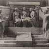 Detail of the tomb of Jean-Jacques Rousseau, Panthéon, Paris.