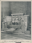 Le tombeau de Jean-Jacques Rousseau par Bartholomê, au Panthêon. La Musique. La Vérité. La Philosophie. La Nature. La Gloire.