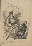 Rouvier. Chien d'aveugle. Témoignage de satisfaction accordé par la Ligue des contribuables. A sauvé souvent sa situation.