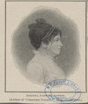 Susanna Haswell Rowson. (Author of "Charlotte Temple." From an old print.)