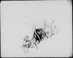Moulton-Barrett, Henrietta Barrett. Original drawings, pencil sketches, water colors and tracings [c. 1825]