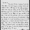 [Dowden], [Edward]. ALS to, [1866 Mar. 5]